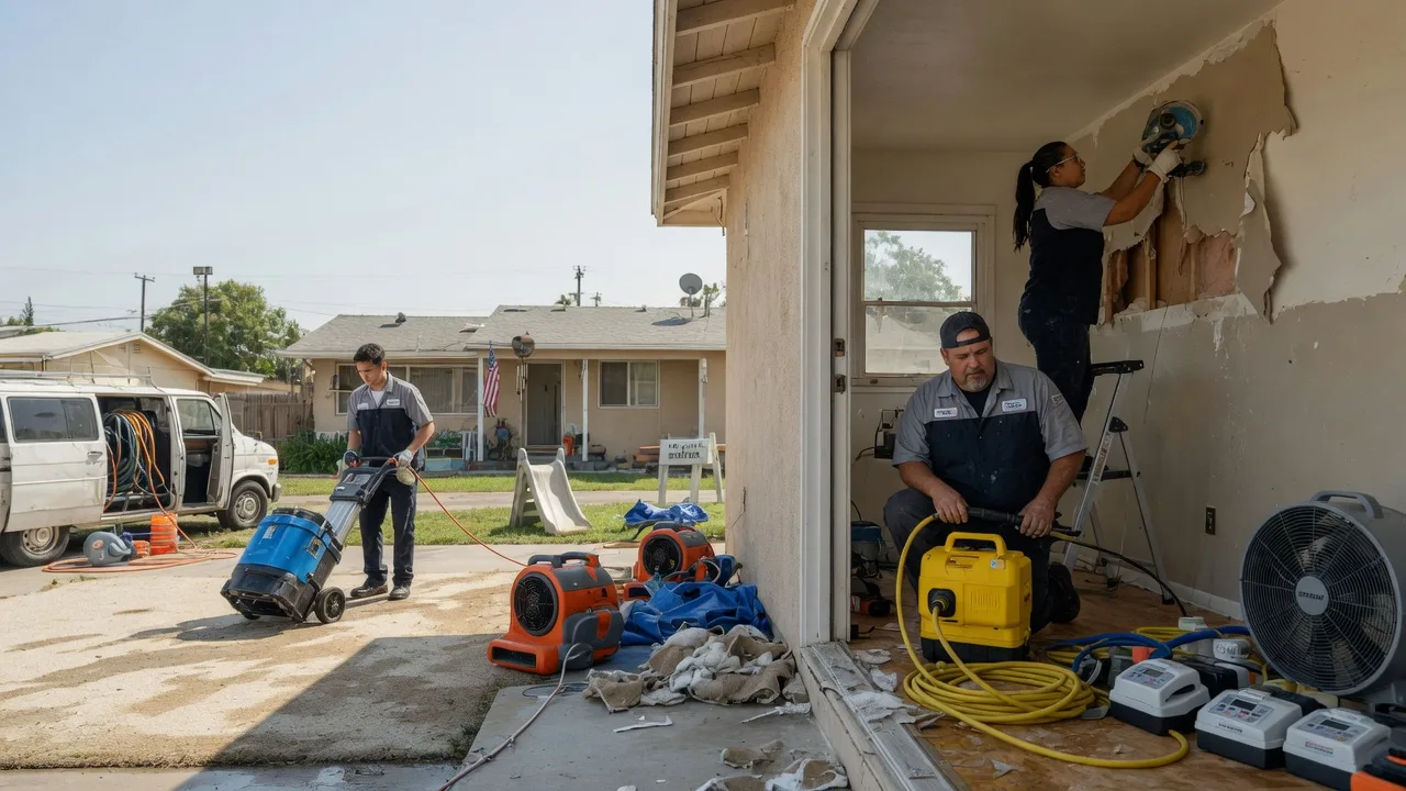 Water Damage Restoration in Fairfield, CA near me